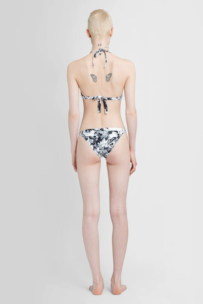 Shop Dries Van Noten Woman Black&white Swimwear