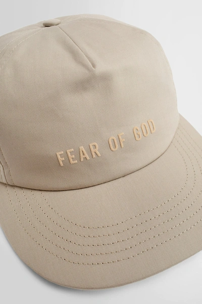 Shop Fear Of God Man Beige Hats