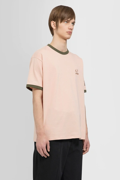 Shop Raf Simons Man Pink T-shirts