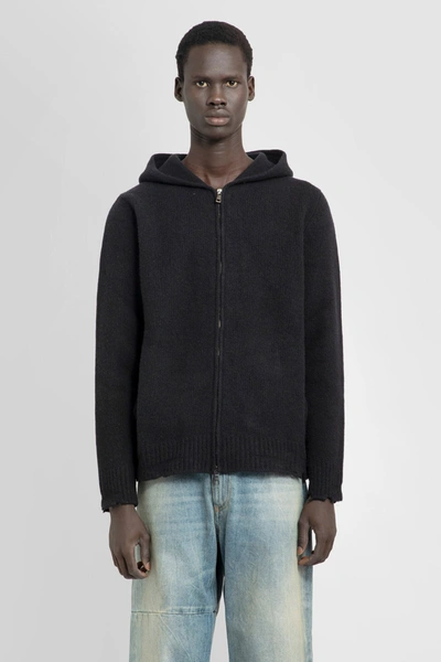 Shop Giorgio Brato Man Black Sweatshirts