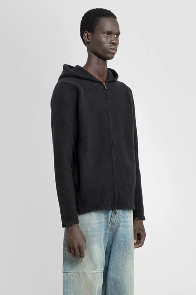 Shop Giorgio Brato Man Black Sweatshirts