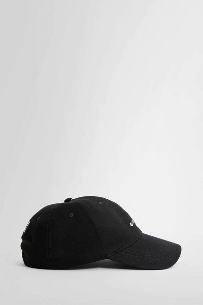 Givenchy Round Visor Cap With Embroidered Logo In Black