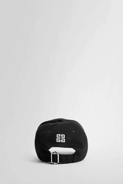 Givenchy Round Visor Cap With Embroidered Logo In Black