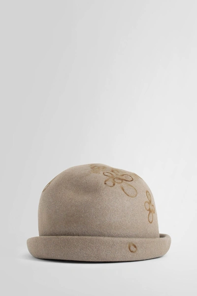 Shop Horisaki Unisex Grey Hats