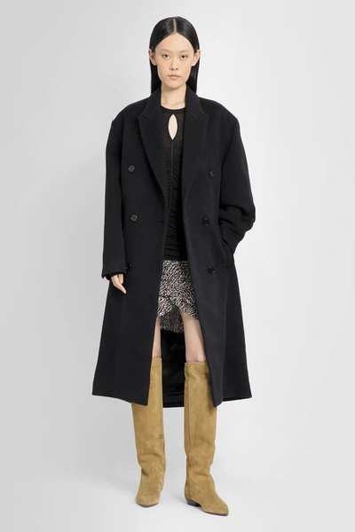 Shop Isabel Marant Woman Black Coats