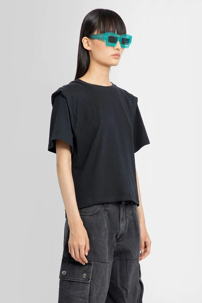 Shop Isabel Marant Woman Black T-shirts