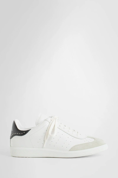 Shop Isabel Marant Woman White Sneakers