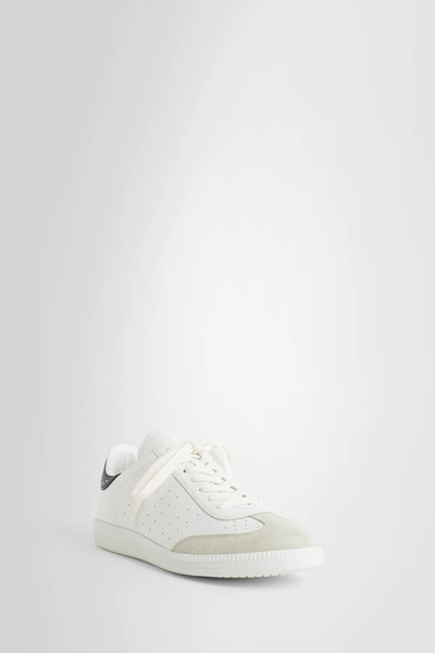 Shop Isabel Marant Woman White Sneakers