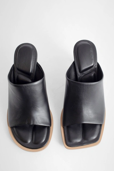 Shop Jacquemus Woman Black Sandals