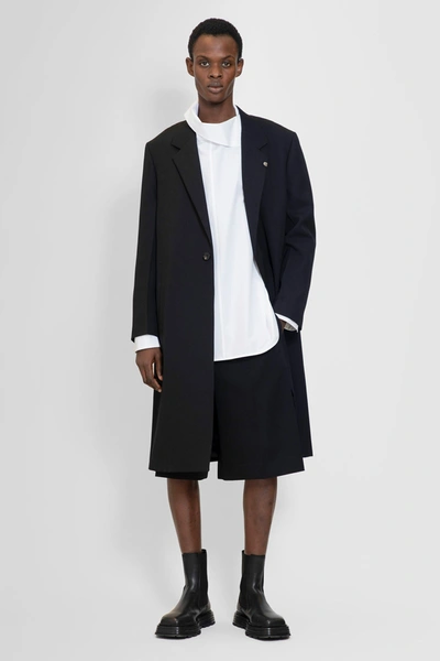 Shop Jil Sander Man Black Coats
