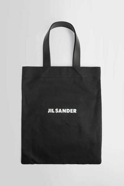 Shop Jil Sander Man Black Tote Bags
