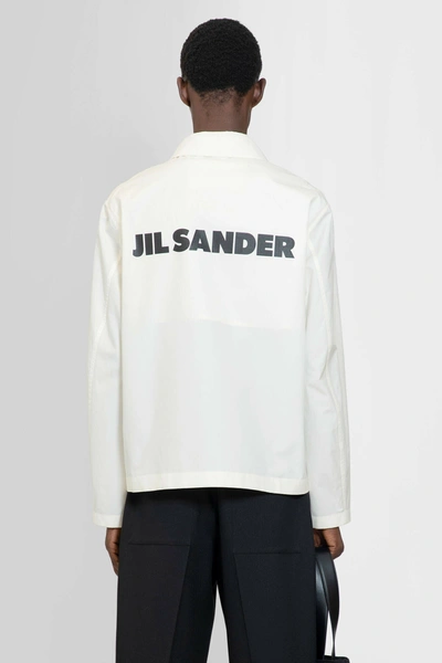 Shop Jil Sander Man White Jackets