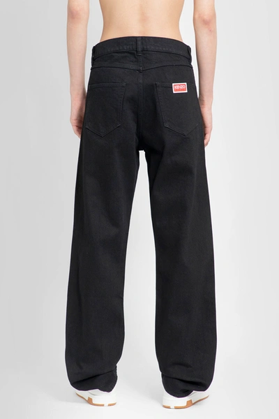Shop Kenzo Man Black Jeans