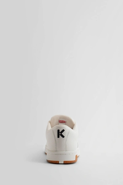 Shop Kenzo Man White Sneakers
