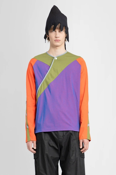 Shop Kiko Kostadinov Man Multicolor T-shirts