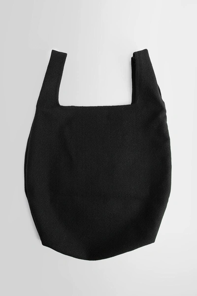 Shop Kvadrat/ Raf Simons Unisex Black Tote Bags