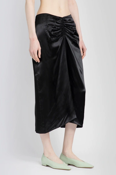Shop Lanvin Woman Black Skirts