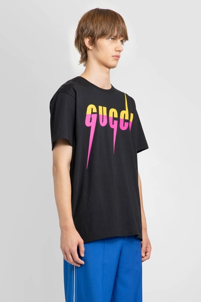 Shop Gucci Man Black T-shirts