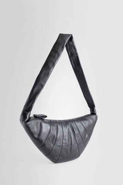 Lemaire Unisex Black Shoulder Bags In Black