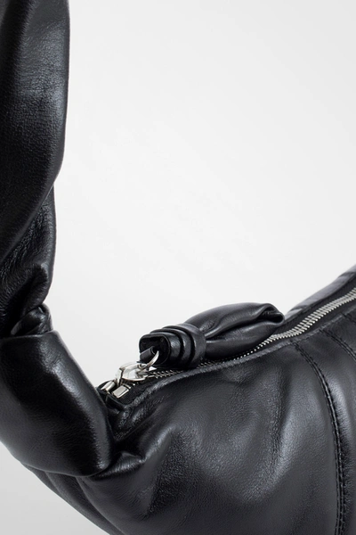Lemaire Woman Black Shoulder Bags In Black