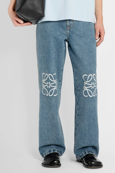 Shop Loewe Man Blue Jeans