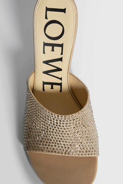 Shop Loewe Woman Beige Sandals