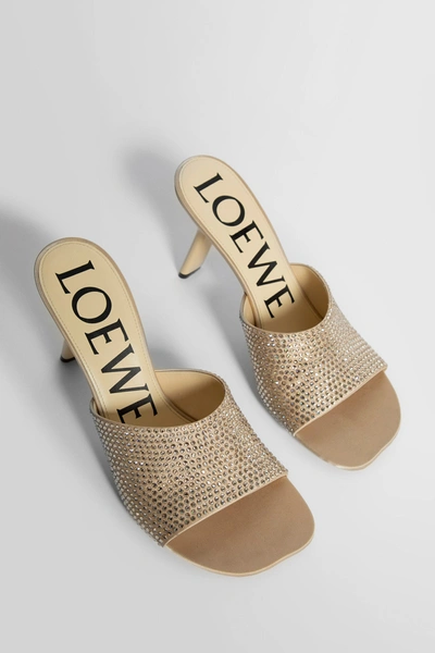 Shop Loewe Woman Beige Sandals
