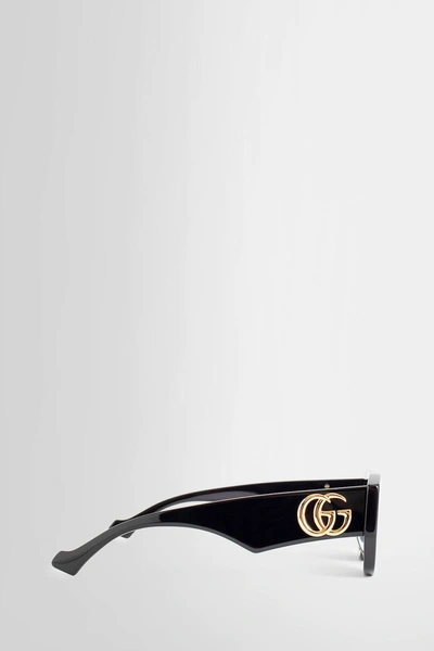 Shop Gucci Woman Black Eyewear