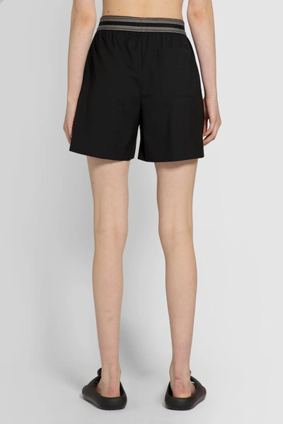 Shop Loewe Woman Black Shorts