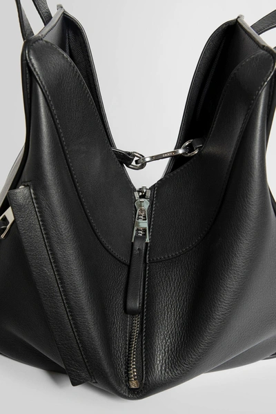 Shop Loewe Woman Black Shoulder Bags