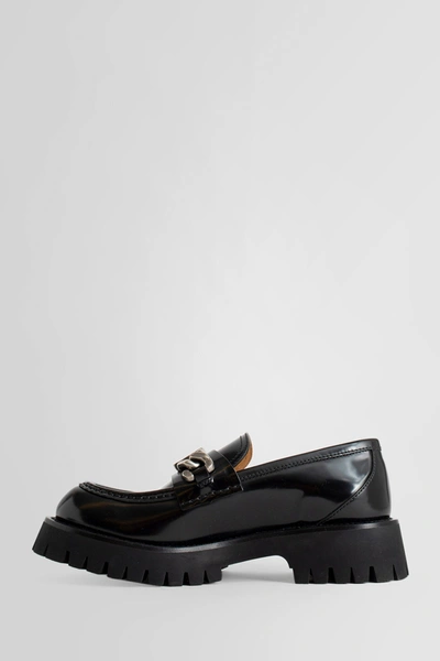 Shop Gucci Woman Black Loafers