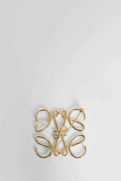 Shop Loewe Woman Gold Pins