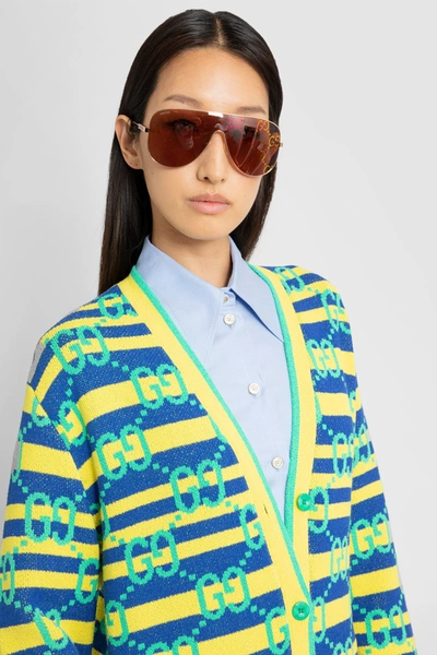 Shop Gucci Woman Multicolor Knitwear