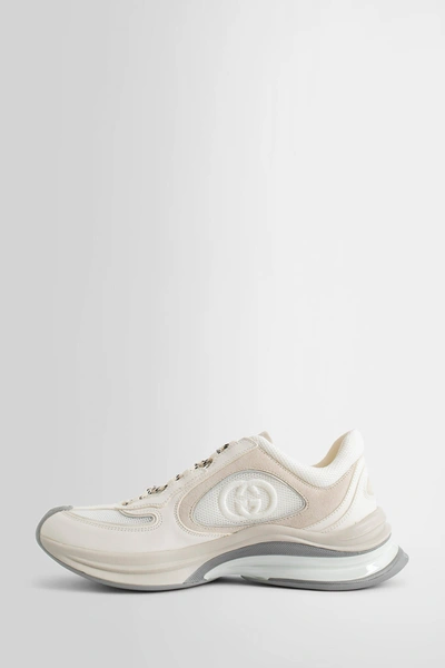 Shop Gucci Woman White Sneakers