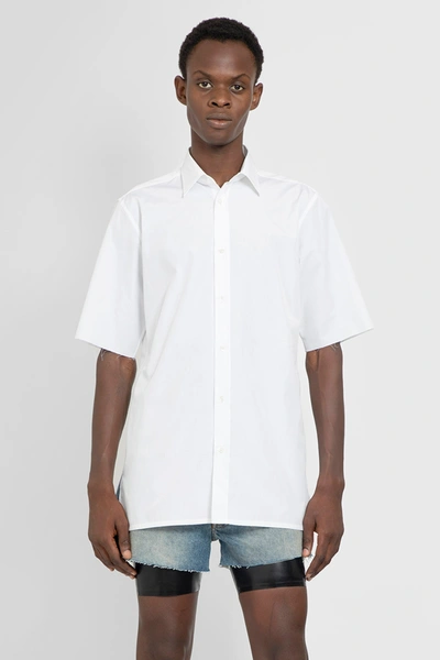 Shop Maison Margiela Man White Shirts