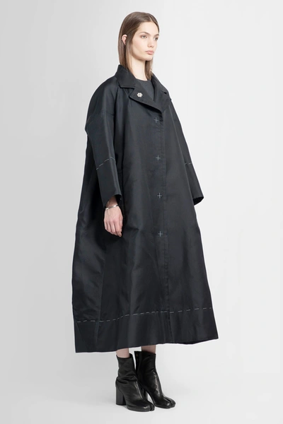 Shop Maison Margiela Woman Black Coats
