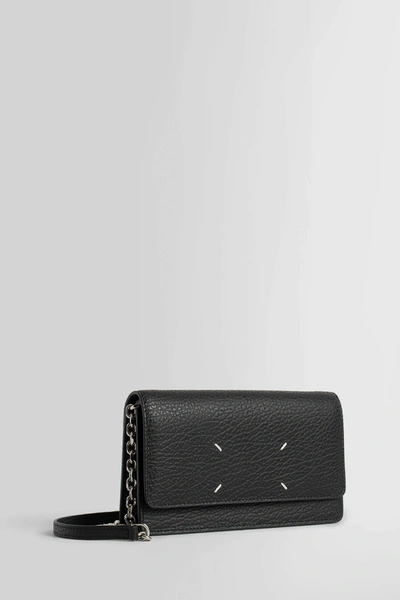 Shop Maison Margiela Woman Black Wallets & Cardholders