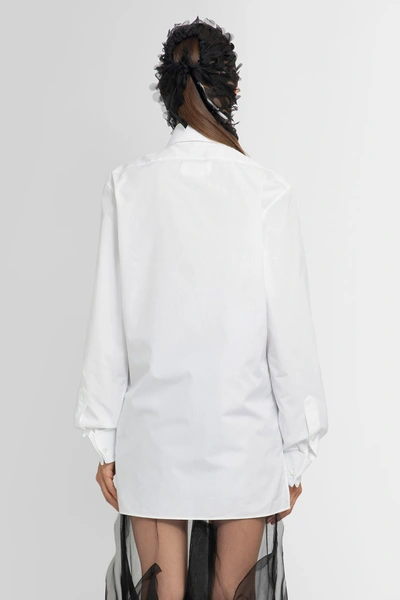 Shop Maison Margiela Woman White Shirts