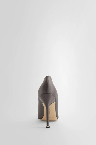 Shop Manolo Blahnik Woman Grey Pumps