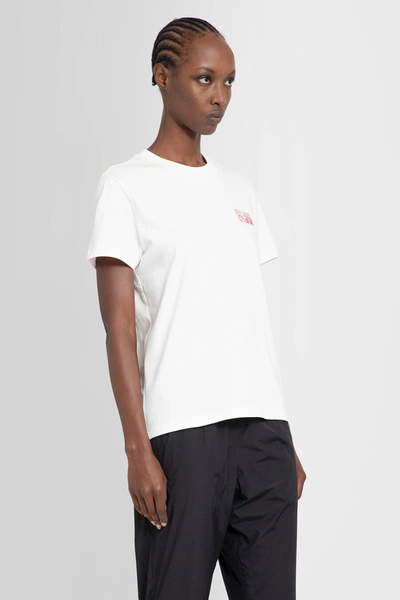 Shop Moncler Woman White T-shirts