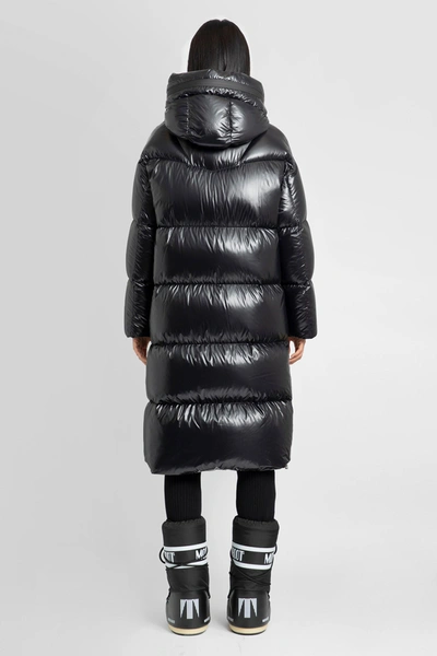 Shop Moncler Woman Black Coats