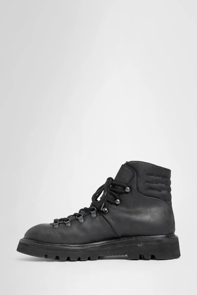 Premiata Man Black Boots In Black