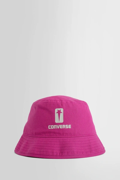 Shop Rick Owens Unisex Pink Hats