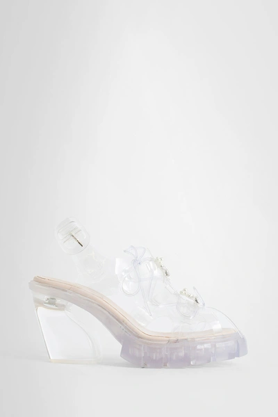 Shop Simone Rocha Woman White Sandals