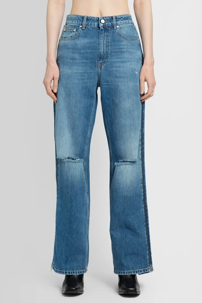 Shop Stella Mccartney Woman Blue Jeans