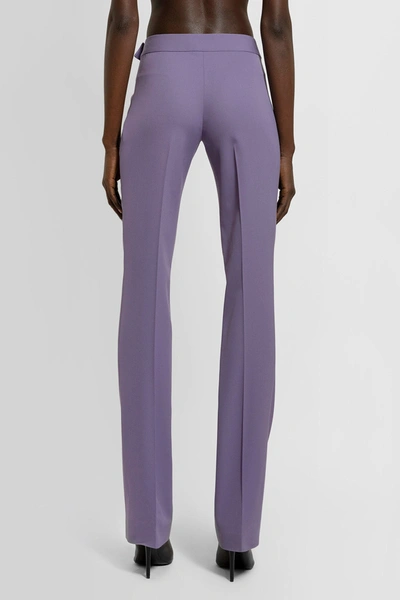 Shop Stella Mccartney Woman Purple Trousers