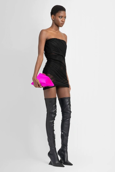Shop Attico Woman Black Dresses