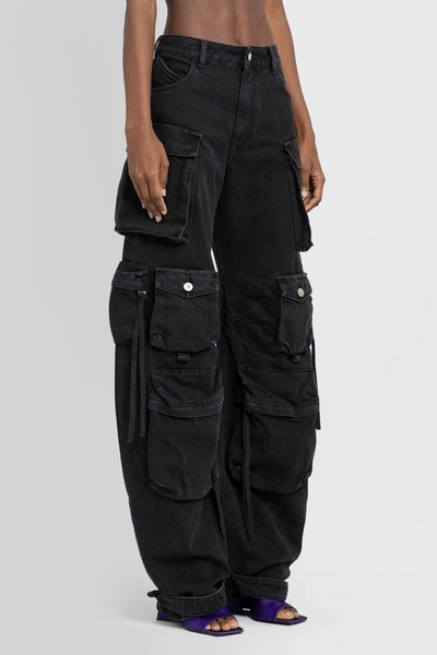 Shop Attico Woman Black Trousers