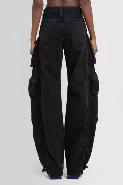 Shop Attico Woman Black Trousers