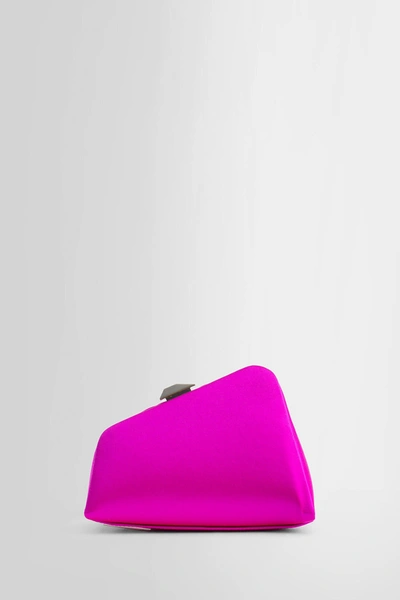 Shop Attico Woman Pink Clutches & Pouches